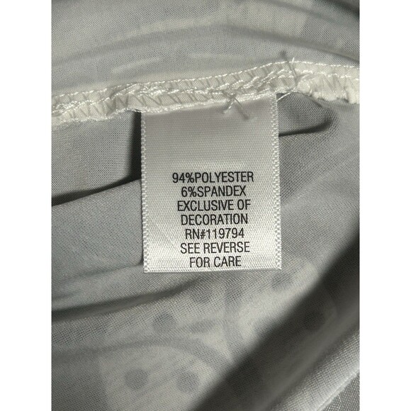 Apt 9 Y2K Blouse Top Women's Plus 2X  Multi Color Beaded Whimsigoth Grunge - Picture 7 of 8